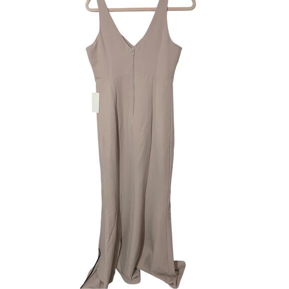 Show Me Your MuMu Dress Morgan Gown Show Me The Ring Stretch Crepe - Picture 7 of 8